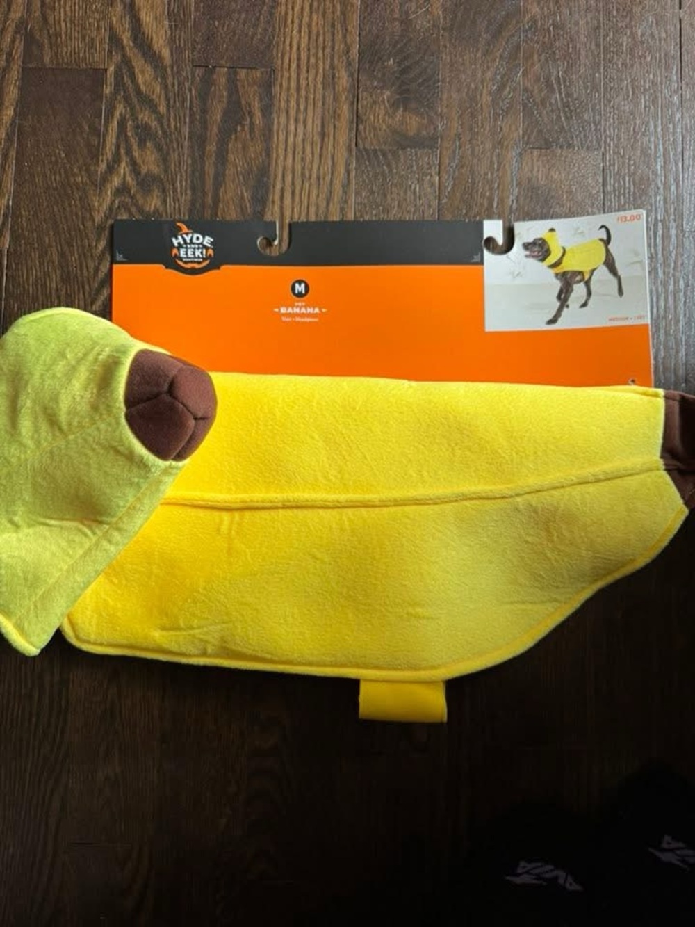 Banana Dog Costume - Yellow